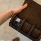 Vintage Leather Watch Roll